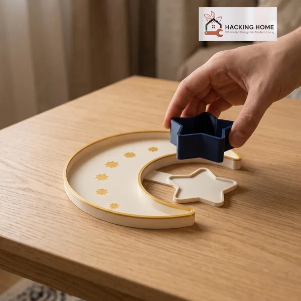 Crescent Date Tray with Star Bowl photo 6