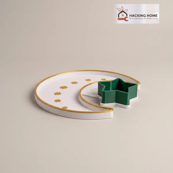 Crescent Date Tray with Star Bowl photo 8