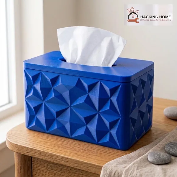 Faceted Tissue Box Cover photo 11