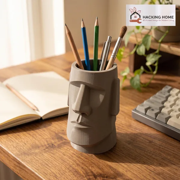Moai Head Planter photo 4