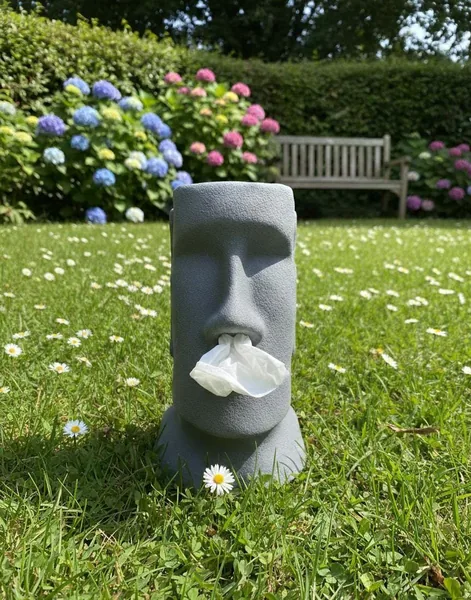 Moai Tissue Box Holder photo 2