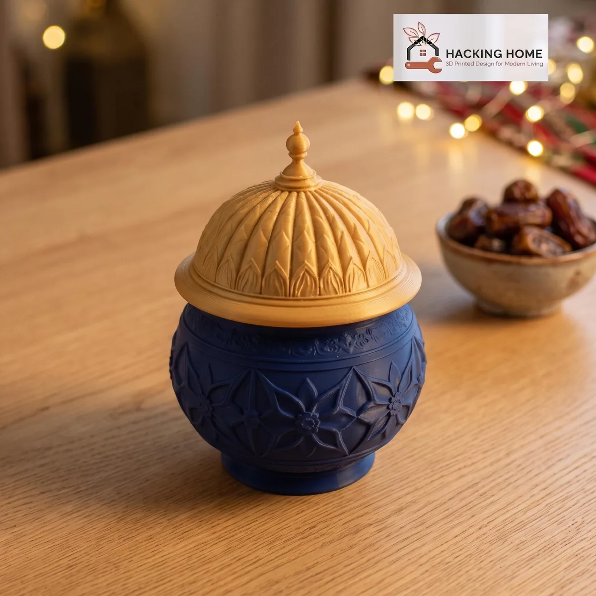 Mosque Dome Jar with Lid