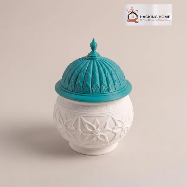 Mosque Dome Jar with Lid photo 10