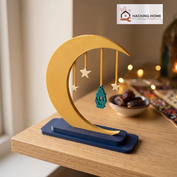 Ramadan Crescent Moon Decoration