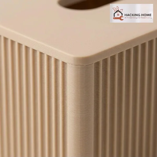 Ribbed Tissue Box Cover photo 4