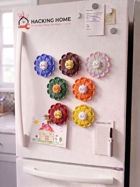 Rotating Flower Bag Clips
