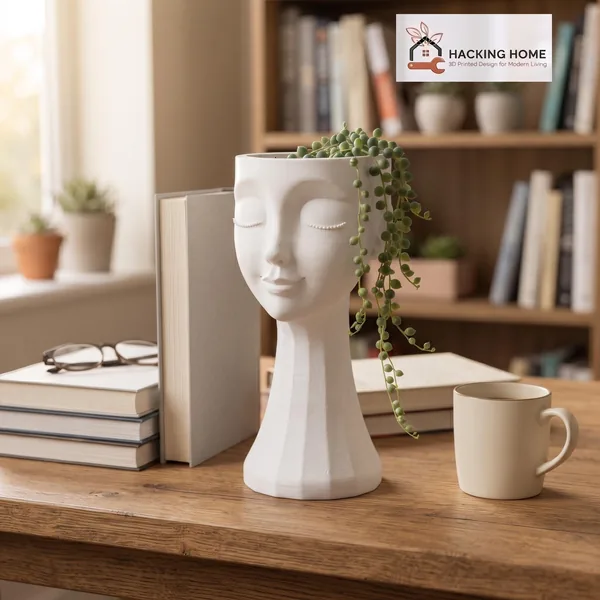 Serene Bust Planter photo 2