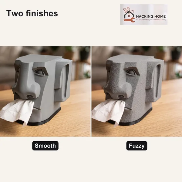 Stone Head Tissue Box Holder photo 13