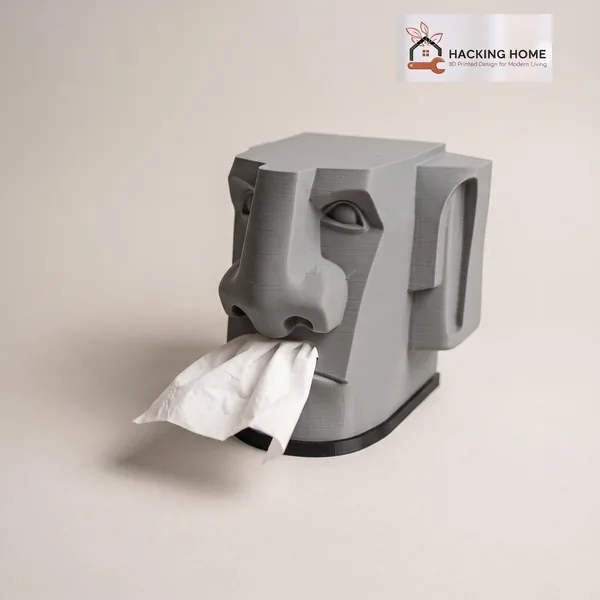 Stone Head Tissue Box Holder photo 7