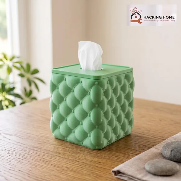 Tufted Tissue Box Cover photo 12