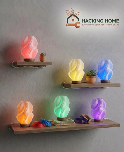Wavy Table Lamp